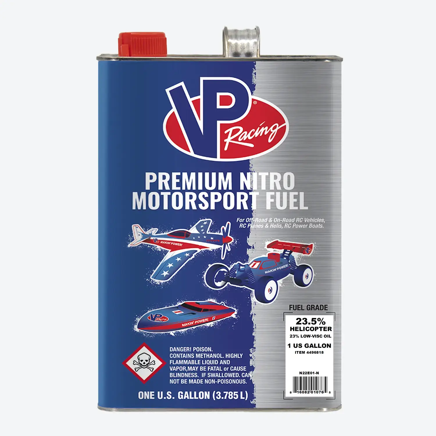 VP Racing RC Helicopter Nitro Fuel: 23.5% Heli / 23% Low-Viscosity Oil