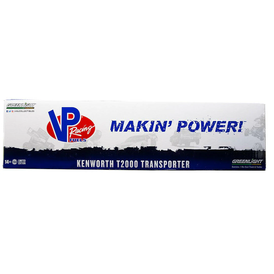 VP Racing 'Makin Power!' T2000 Kenworth Transporter Diecast by Greenlight Collectibles - Image 4