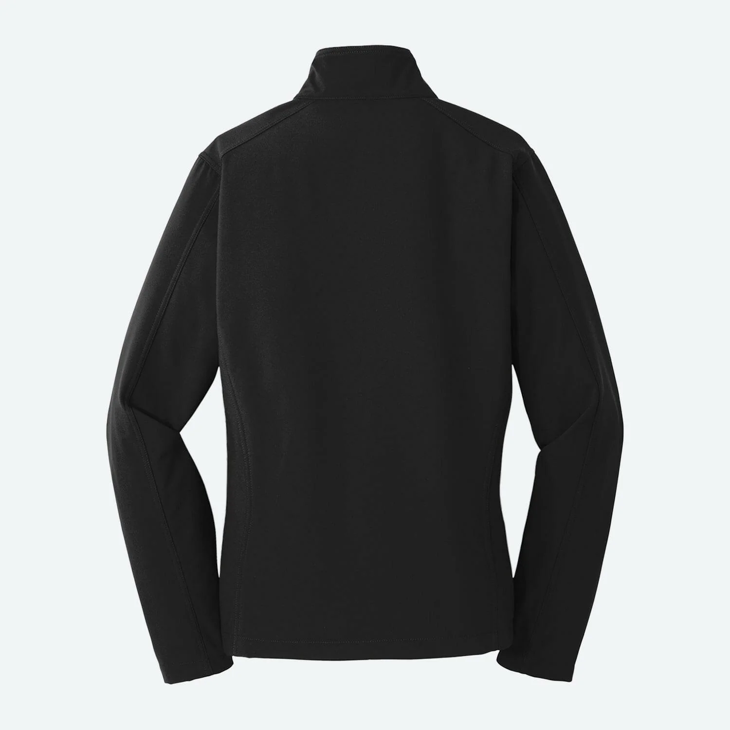 VP Racing Black Ladies Soft Shell Jacket - Water Repellent - Image 2