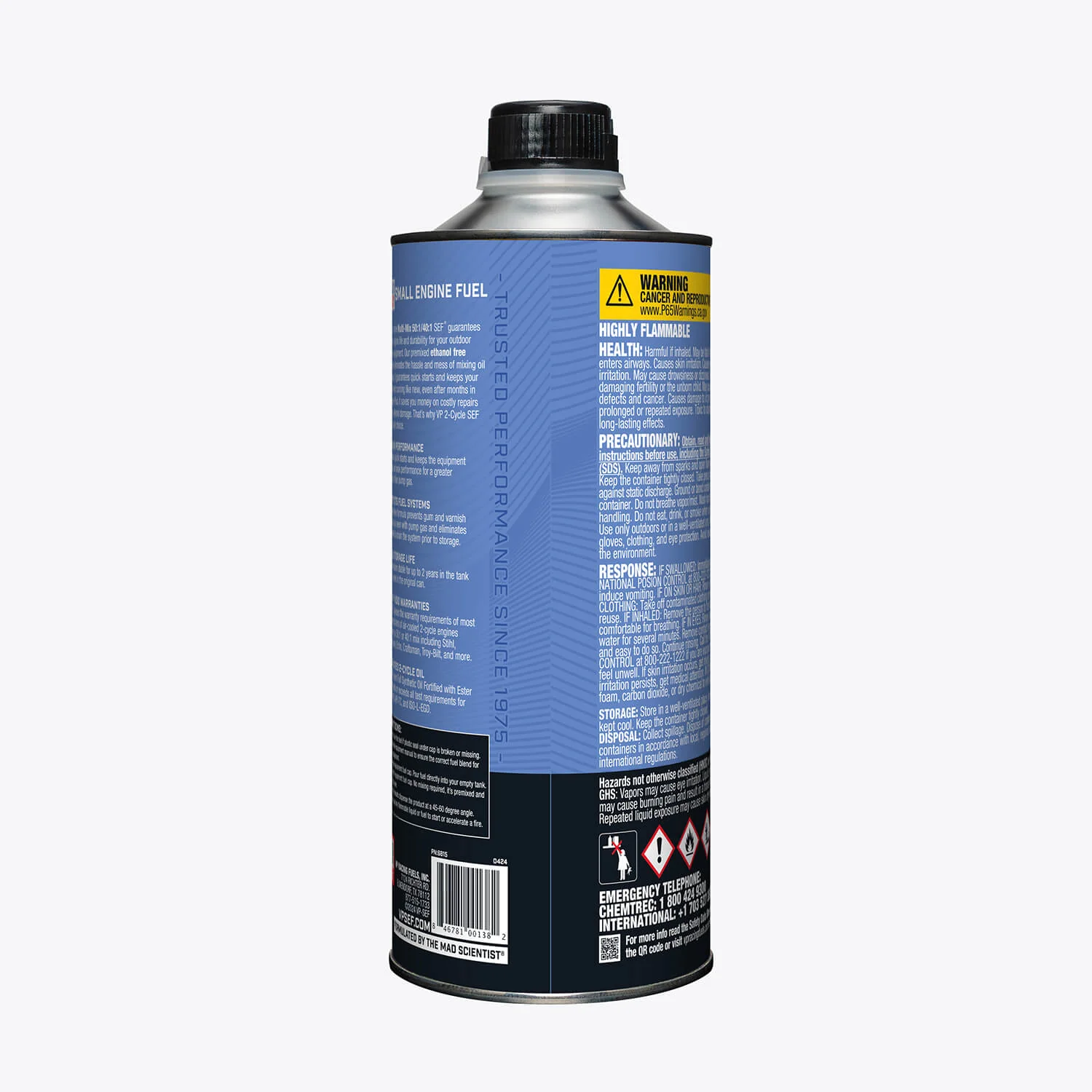 VP Racing Multi-Mix 40:1 - 50:1 Premixed Fuel for 2-Cycle Engines - Image 2
