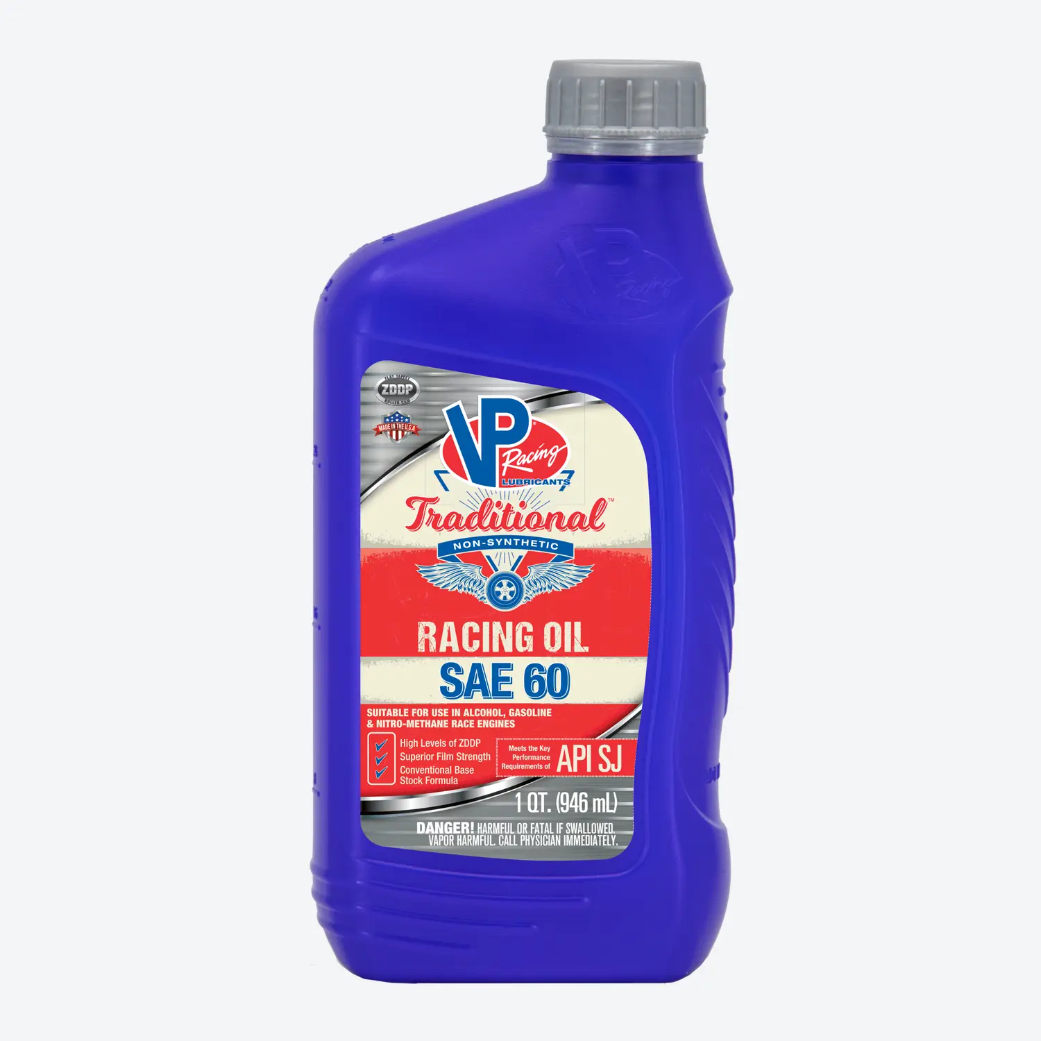 VP Racing Traditional™ Non-synthetic SAE 60 Motor Oil for Racing