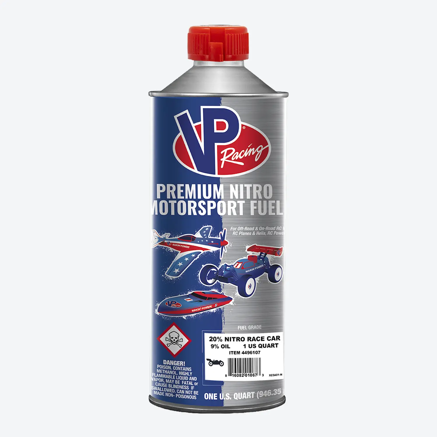 VP Racing RC Fuel 20% Nitro Race Car 9% Oil