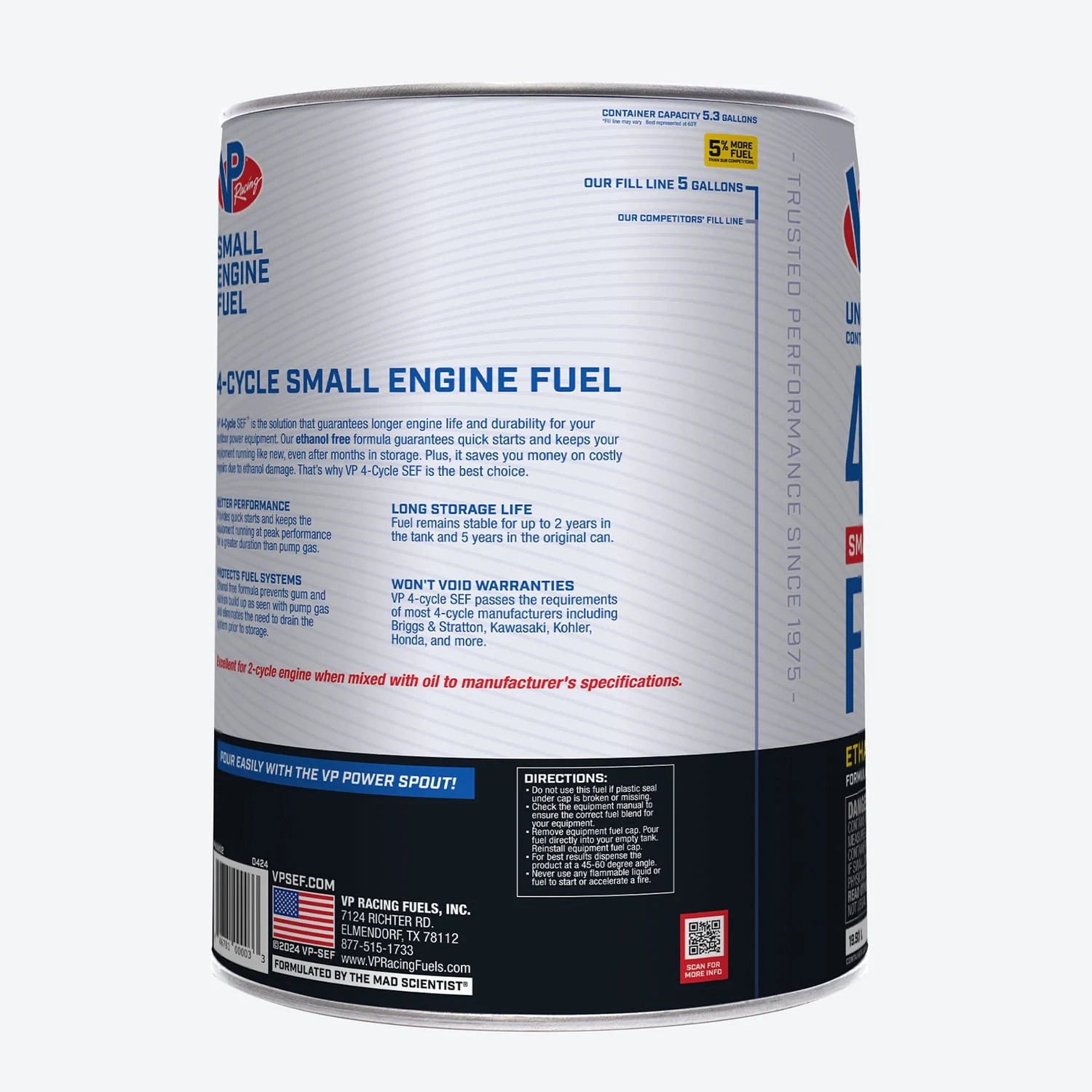VP Racing 4-Cycle Fuel: Ethanol-Free Small Engine Fuel - Image 16